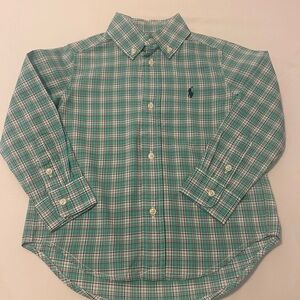 Ralph Lauren NWT Plaid Button-up Shirt